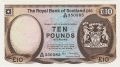 Royal Bank Of Scotland Plc Higher Values 10 Pounds, 17.12.1986